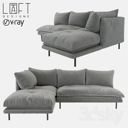 Sofa - Sofa LoftDesigne 1810 model 