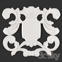 Decorative plaster - Decor central 0554 