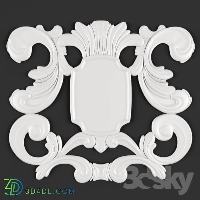 Decorative plaster - Decor central 0554