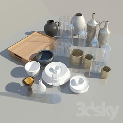 Tableware - kitchen set 01 