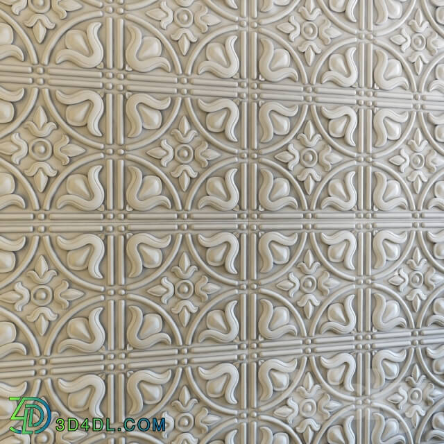 Decorative plaster - Decorative panel 834