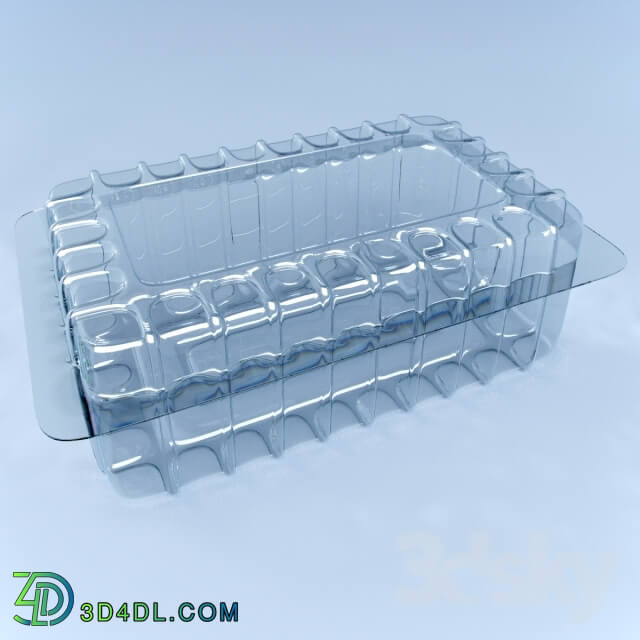 Other kitchen accessories - The rectangular disposable container