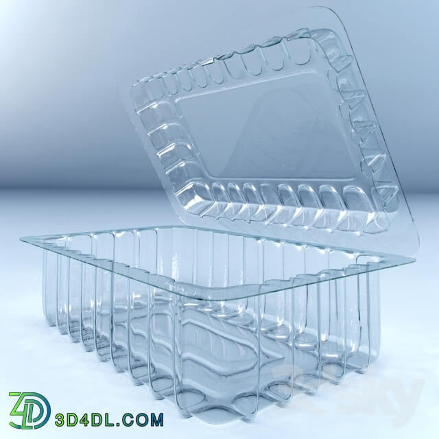 Other kitchen accessories - The rectangular disposable container