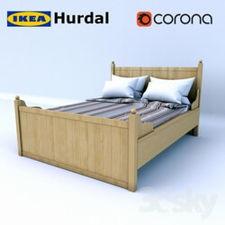 Bed - Bed frame IKEA Gurdal 