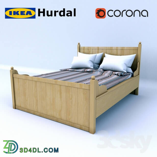 Bed - Bed frame IKEA Gurdal