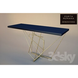 Other - PORTA ROMANA _ Rhomboid Console Table 
