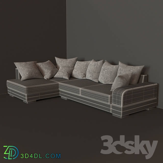 Sofa - sofa with pillows