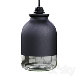 Ceiling light - Jar lamp by Sergey Makhno 