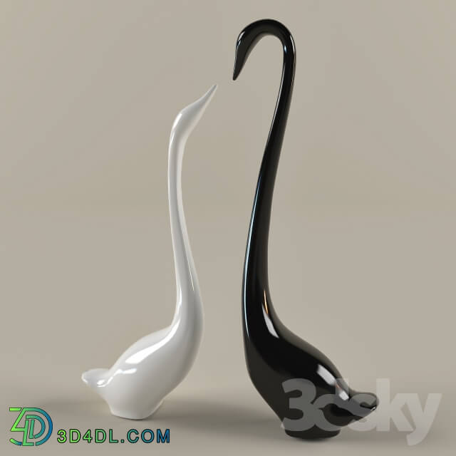 Other decorative objects - Swans