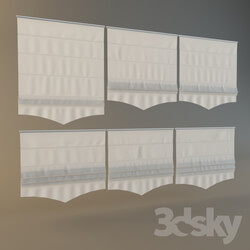 Curtain - Roman blinds 