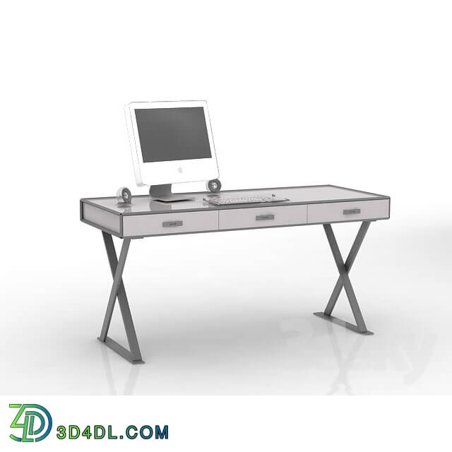 Table - Table with imac
