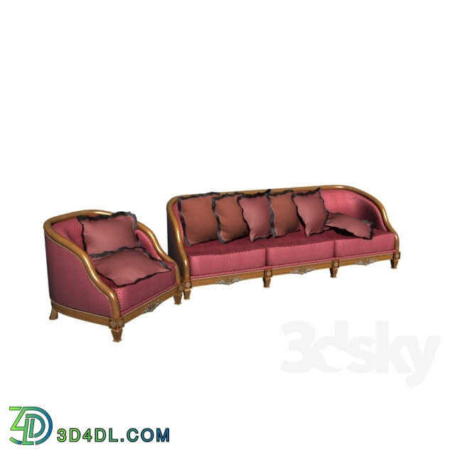 Sofa - sofa and armchair skhodnya