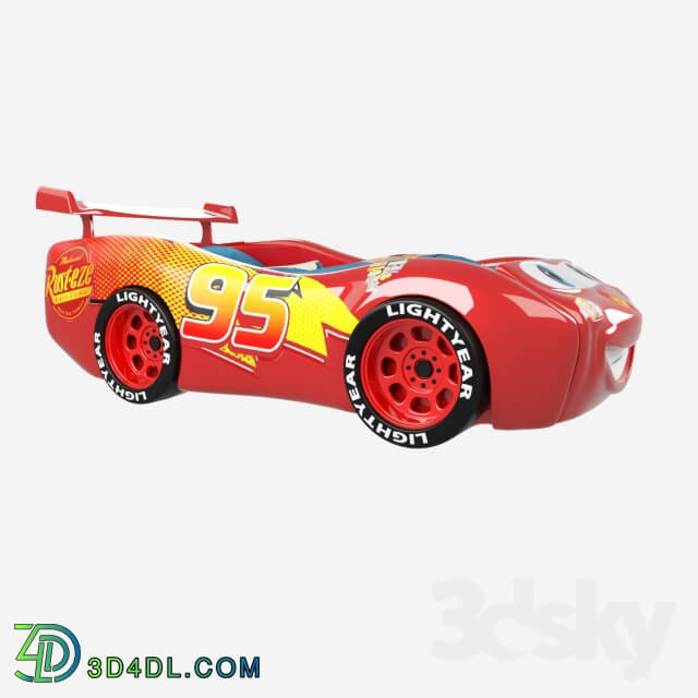 Bed - Bed Lightning Mcqueen