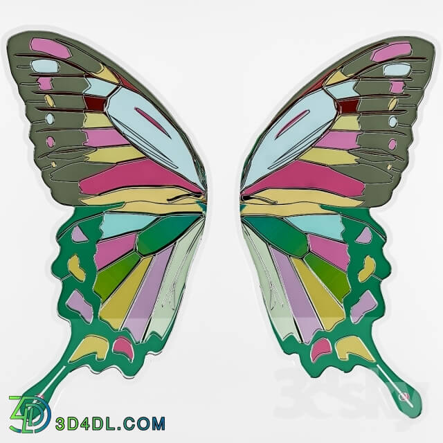 Miscellaneous - Stained Glass butterfly