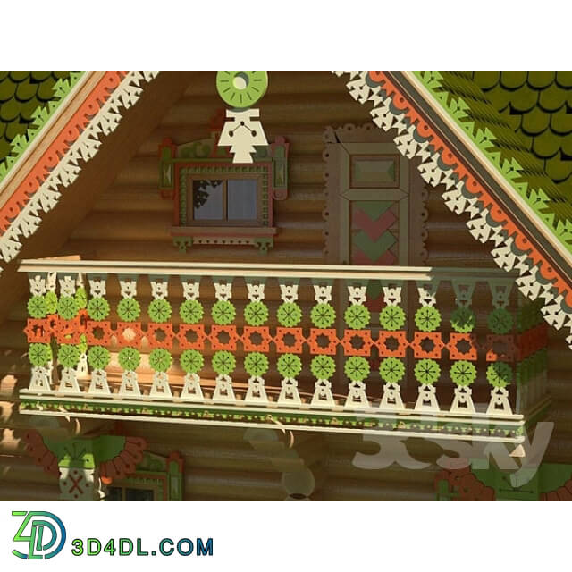 Other architectural elements - Thread. Fence balcony