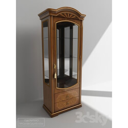 Wardrobe _ Display cabinets - Showcase single with drawers _Florian_ 