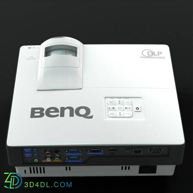 PCs _ Other electrics - Projector BenQ MW817ST _ screen _ bracket
