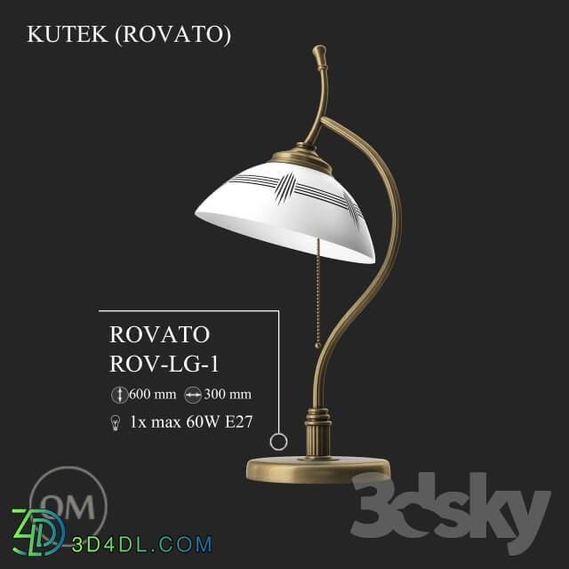 Table lamp - KUTEK _ROVATO_ ROV-LG-1