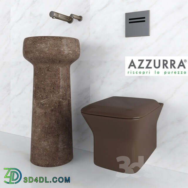 Wash basin - Azzurra wash basin and wc