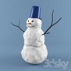 Other architectural elements - Snowman 