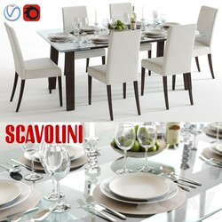 Table _ Chair - Scavolini Freetime 
