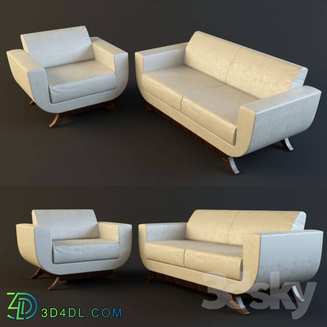 Office furniture - office sofa and armchair