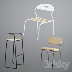 Chair - Set Of 3 Chair 