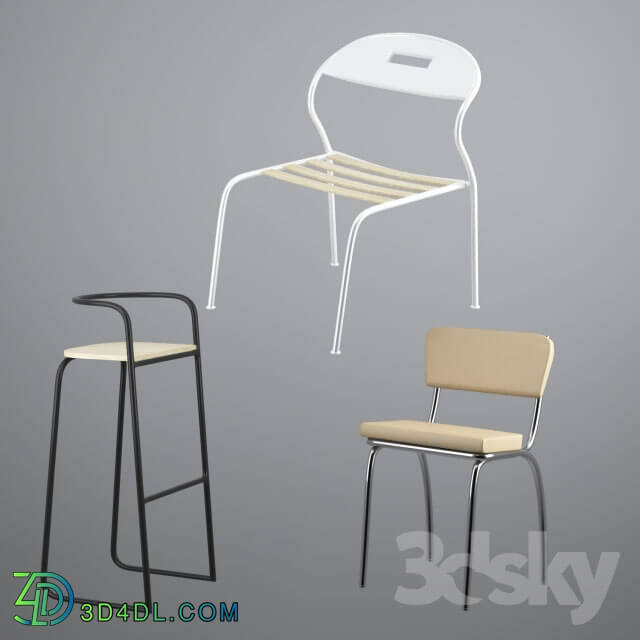 Chair - Set Of 3 Chair