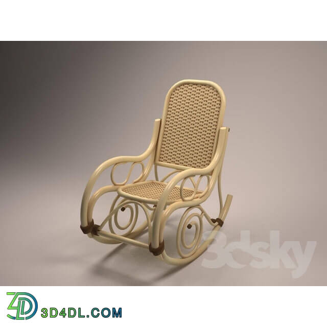 Arm chair - Armchair. Rattan