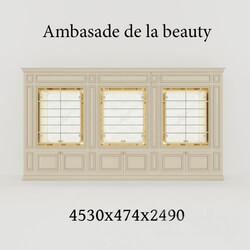 Wardrobe _ Display cabinets - Showcases Ambasade de la beauty 