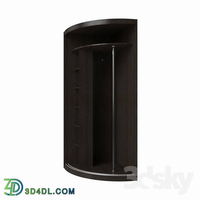 Wardrobe _ Display cabinets - Curved wardrobe convex