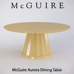 Table - McGuire Aurora Dining Table 