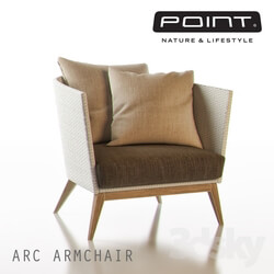 Arm chair - Point Arc Outdoor Armchair 