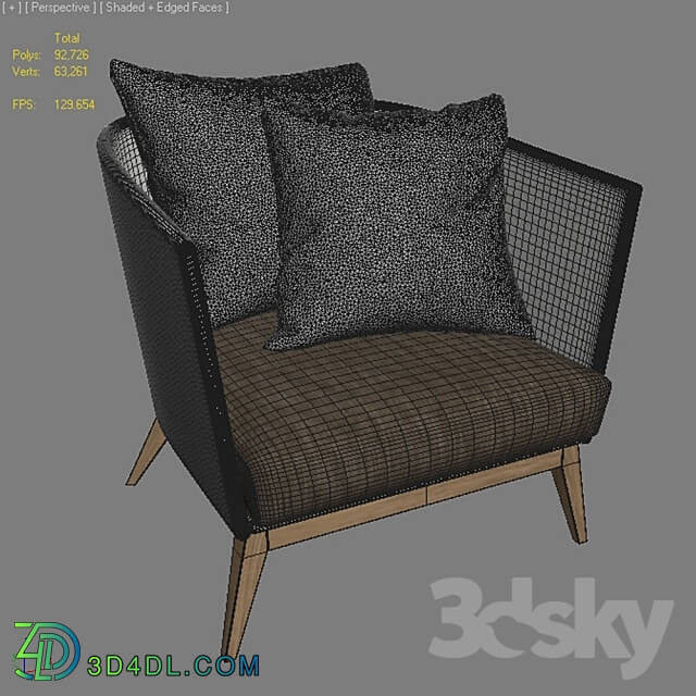 Arm chair - Point Arc Outdoor Armchair