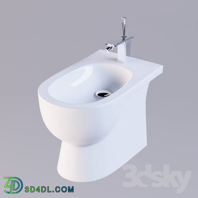 Toilet and Bidet - Bidet Sanita Luxe Art