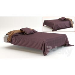 Bed - Bedspread and pillows _max purple_ 