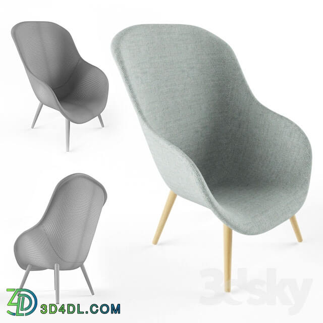 Arm chair - Armchair Lounge Chair Low AAL82