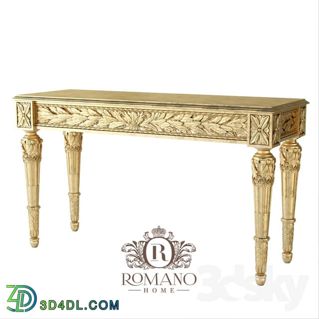 Table - _OM_ Patricia Console _four legs_ Romano Home