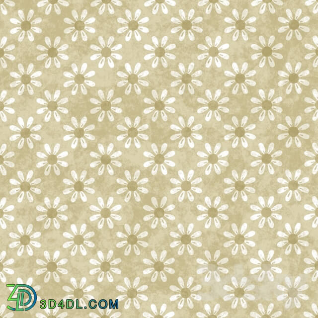 Wall covering - Textures Floreados