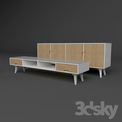 Sideboard _ Chest of drawer - Furniture set TAHA 01 