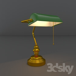 Table lamp - Lamp Banker 