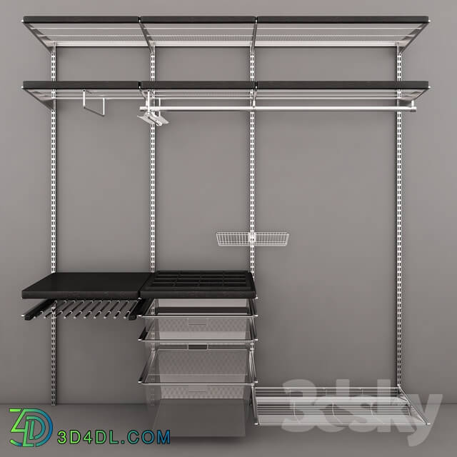 Wardrobe _ Display cabinets - Wardrobe Elfa system