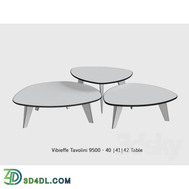 Table - Vibieffe Tavolini 9500