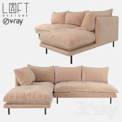 Sofa - Sofa LoftDesigne 1811 model 