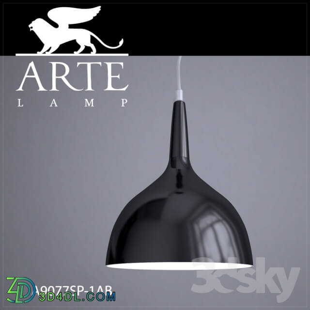 Ceiling light - Hanging lamp ARTE LAMP A9077SP-1BK