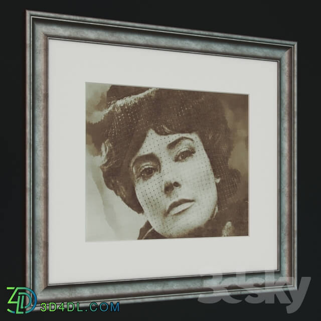 Frame - A collection of 15 prints of Soviet and Russian actresses_ singers and poets