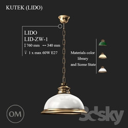 Ceiling light - KUTEK _LIDO_ LID-ZW-1 