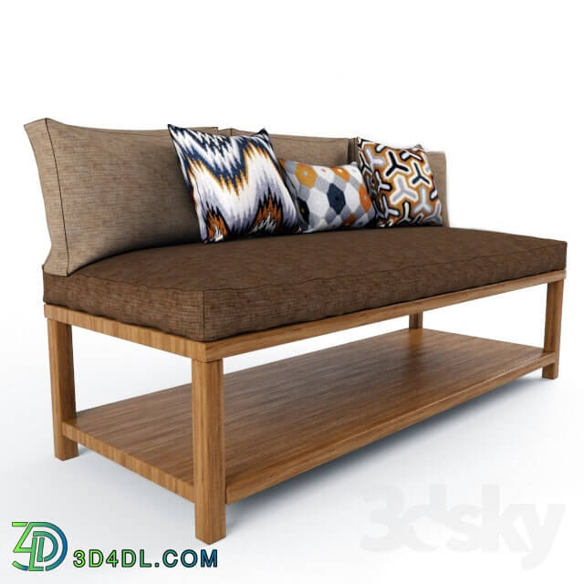 Other soft seating - Bench with cushions