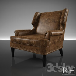 Arm chair - Restoration Hardware Prince Upholstered Club Chair 