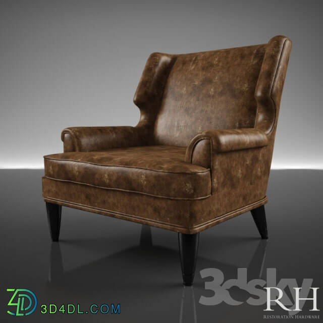 Arm chair - Restoration Hardware Prince Upholstered Club Chair